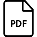 Icon PDF qrcode